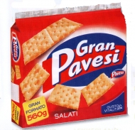 GRAN PAVESI CRACKERS GR.560 SALATO